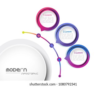 Business data visualization. Process chart. Abstract elements of graph, diagram with steps, options, parts or processes. Vector business template for presentation. Creative concept for infographic.