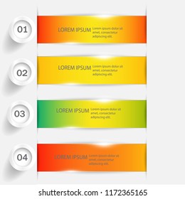 Business data visualization. Process chart. Abstract elements of graph, diagram with steps, options, parts or processes. Creative design template for presentation. Vector element illustration.