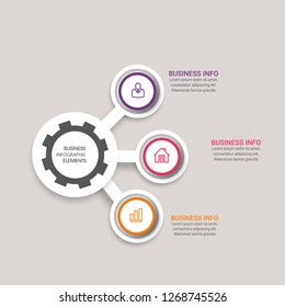 Business data visualization. Process chart. Abstract elements of graph, diagram with 4 steps, diagram, business step options, banner, web design. Business data visualization. Process chart. - Vector