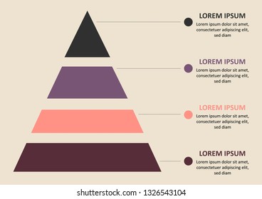 Business data visualization. Process chart. Abstract elements of graph, diagram with steps, options, parts or processes. Vector business template for presentation.