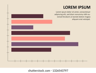 Business data visualization. Process chart. Abstract elements of graph, diagram with steps, options, parts or processes. Vector business template for presentation.