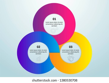 Business data visualization. Process chart. Abstract elements of graph, diagram with steps, options, parts or processes. Vector business template for presentation.