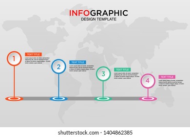 Business data visualization. Process chart. Abstract elements of graph, diagram with steps, options, parts or processes. Vector business template for presentation. Creative concept for infographic