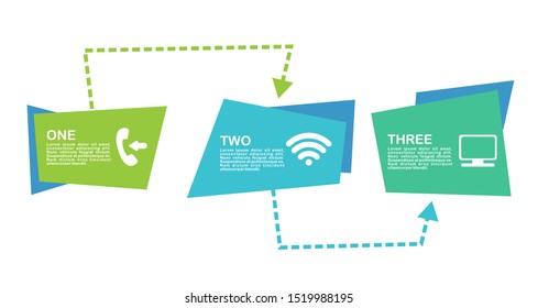Business data visualization. Process chart. Abstract elements of graph, diagram with steps, options, parts or processes. Vector business template for presentation. Creative concept for infographic