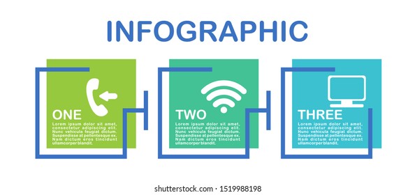 Business data visualization. Process chart. Abstract elements of graph, diagram with steps, options, parts or processes. Vector business template for presentation. Creative concept for infographic