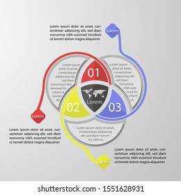 Business data visualization. Process chart. Abstract elements of graph, diagram with steps, options, parts or processes. Creative concept infographic business for presentation.