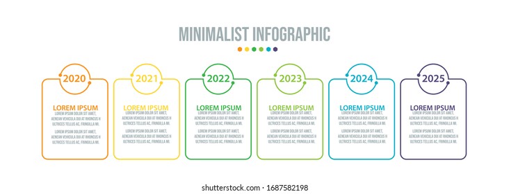Business data visualization. Process chart. Abstract elements of graph, diagram with steps, options, parts or processes. Vector business template for presentation. Creative concept for infographic.
