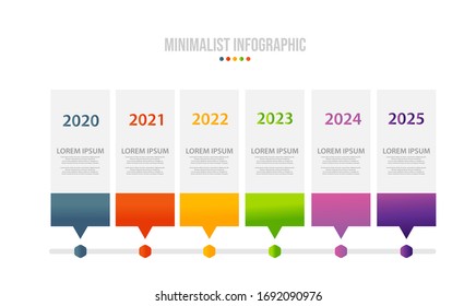 Business data visualization. Process chart. Abstract elements of graph, diagram with steps, options, parts or processes. Vector business template for presentation. Creative concept for infographic.