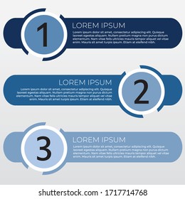 Business data visualization. Process chart. Abstract elements of graph, diagram with steps, options, parts or processes. Vector business template for presentation. Creative concept for infographic.