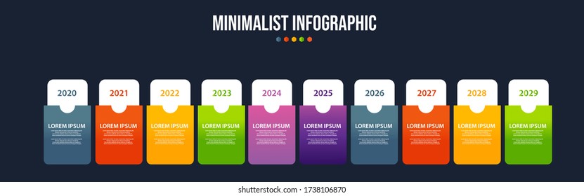 Business data visualization. Process chart. Abstract elements of graph, diagram with steps, options, parts or processes. Vector business template for presentation. Creative concept for infographic.
