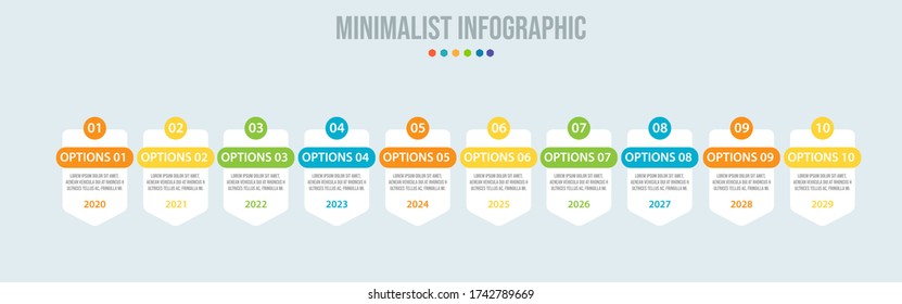 Business data visualization. Process chart. Abstract elements of graph, diagram with steps, options, parts or processes. Vector business template for presentation. Creative concept for infographic.
