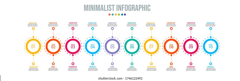 Business data visualization. Process chart. Abstract elements of graph, diagram with steps, options, parts or processes. Vector business template for presentation. Creative concept for infographic.
