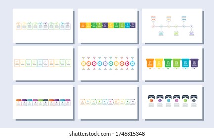 Business data visualization. Process chart. Abstract elements of graph, diagram with steps, options, parts or processes. Vector business template for presentation. Creative concept for infographic.
