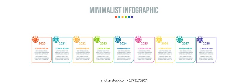 Business data visualization. Process chart. Abstract elements of graph, diagram with steps, options, parts or processes. Vector business template for presentation. Creative concept for infographic.

