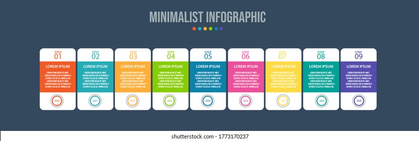 Business data visualization. Process chart. Abstract elements of graph, diagram with steps, options, parts or processes. Vector business template for presentation. Creative concept for infographic.
