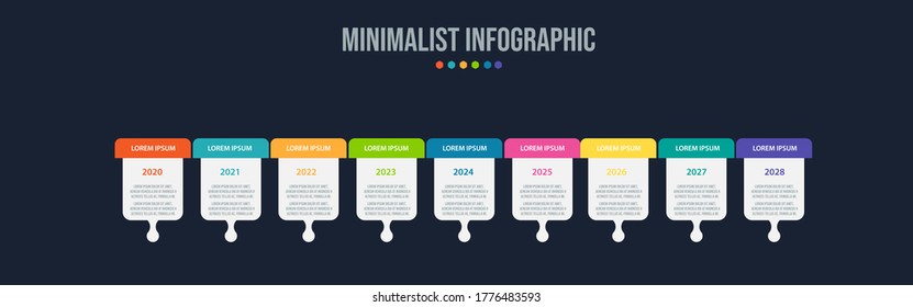Business data visualization. Process chart. Abstract elements of graph, diagram with steps, options, parts or processes. Vector business template for presentation. Creative concept for infographic.
