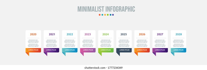 Business data visualization. Process chart. Abstract elements of graph, diagram with steps, options, parts or processes. Vector business template for presentation. Creative concept for infographic.
