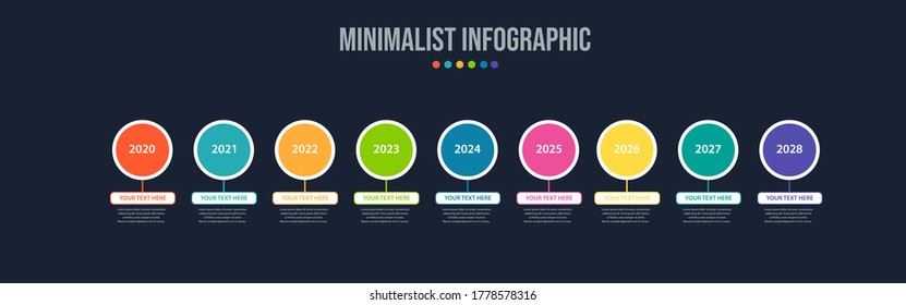 Business data visualization. Process chart. Abstract elements of graph, diagram with steps, options, parts or processes. Vector business template for presentation. Creative concept for infographic.

