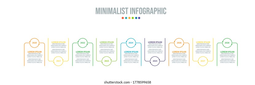 Business data visualization. Process chart. Abstract elements of graph, diagram with steps, options, parts or processes. Vector business template for presentation. Creative concept for infographic.

