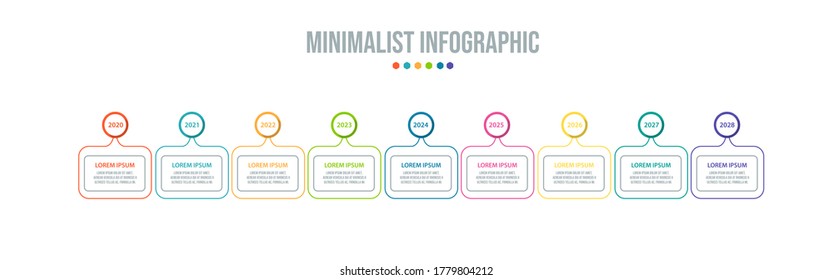 Business data visualization. Process chart. Abstract elements of graph, diagram with steps, options, parts or processes. Vector business template for presentation. Creative concept for infographic.
