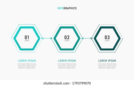 Business data visualization. Process chart. Abstract elements of graph, diagram with steps, options, parts or processes. Vector business template . Creative concept for infographic. 