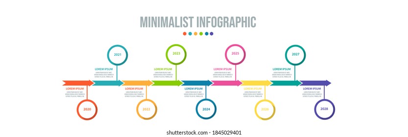 Business data visualization. Process chart. Abstract elements of graph, diagram with steps, options, parts or processes. Vector business template for presentation. Creative concept for infographic.
