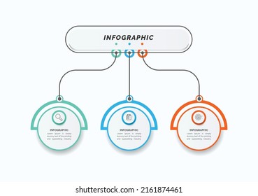 Business data visualization. Process chart. Abstract elements of graph, diagram with 4 steps, options, parts, or processes. Vector business template infographic, design, vector,2,3,4,5,6,