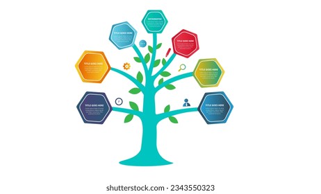 Business data visualization. Process chart. Abstract elements of graph, diagram with steps, options, parts or processes. Vector business template for presentation. Creative concept for infographic.