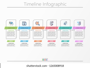 Business data visualization. timeline infographic icons designed for abstract background template milestone element modern diagram process technology digital marketing data presentation chart Vector Business data visualization. timeline infographic icons designed for abstract background template milestone element modern diagram process technology digital marketing data presentation chart Vector