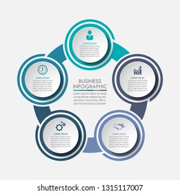 Business data visualization. timeline infographic icons designed for abstract background template milestone element modern diagram process technology digital marketing data presentation chart Vector