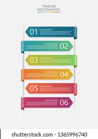 Business data visualization. timeline infographic banner icons designed for abstract background template milestone element modern diagram process technology digital marketing data presentation chart