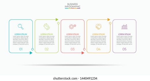 Business data visualization. timeline infographic icons designed for abstract background template milestone element modern diagram process technology digital marketing data presentation chart Vector