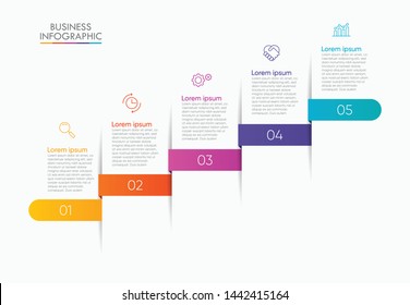 Business data visualization. timeline infographic icons designed for abstract background template  