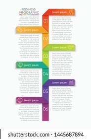 Business data visualization. timeline infographic icons designed for abstract background template.
