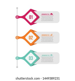 Business data visualization. timeline infographic icons design