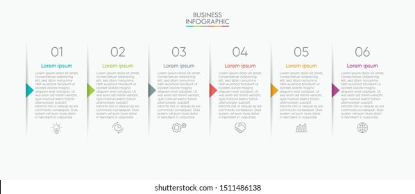 Business data visualization. timeline infographic icons designed for abstract background template