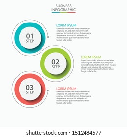 Visualización de datos empresariales. iconos infográficos de línea de tiempo diseñados para una plantilla de fondo abstracta.
