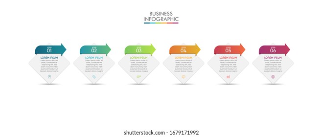 Business data visualization. timeline infographic icons designed for abstract background template