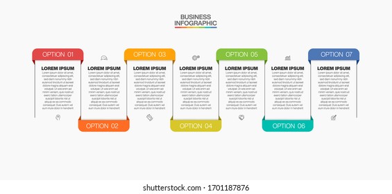 Business data visualization. timeline infographic icons designed for abstract background template