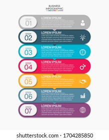 Business data visualization. timeline infographic icons designed for abstract background template