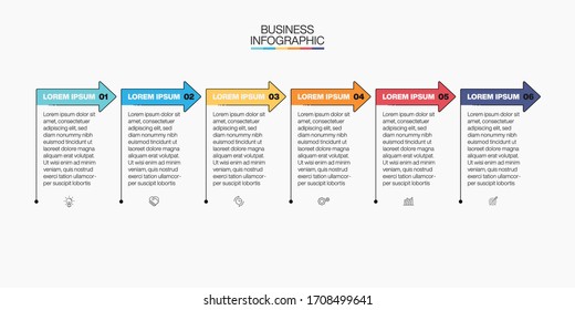 Business data visualization. timeline infographic icons designed for abstract background template