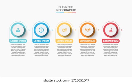 Business Data Visualization Timeline Infographic Icons Stock Vector ...