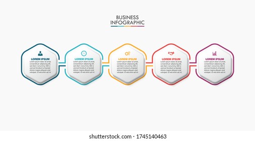 Business data visualization. timeline infographic icons designed for abstract background template