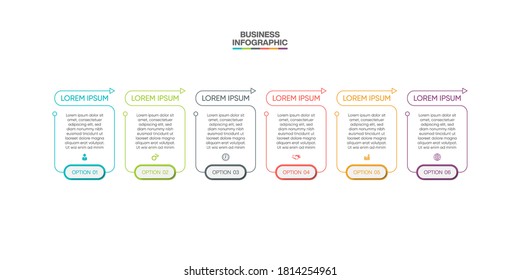 Business data visualization. timeline infographic icons designed for abstract background template