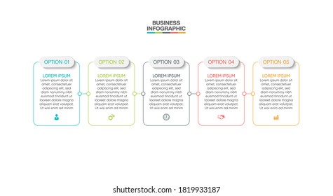 Business data visualization. timeline infographic icons designed for abstract background template