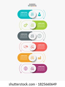 Business data visualization. timeline infographic icons designed for abstract background template