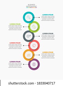 Business data visualization. timeline infographic icons designed for abstract background template