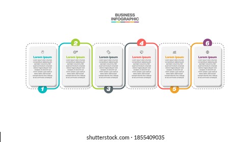 Business data visualization. timeline infographic icons designed for abstract background template