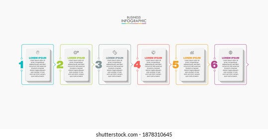Business data visualization. timeline infographic icons designed for abstract background template