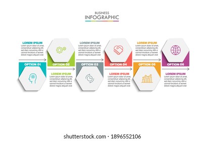 Business data visualization. timeline infographic icons designed for abstract background template